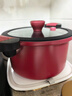 苏泊尔（SUPOR）抗菌微压汤锅不粘焖煮锅微压锅煮粥炖菜锅大汤锅燃气灶电磁炉通用 直径 2-4人适用 可随时开盖 22cm 实拍图