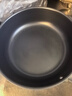三禾0涂层微纳不粘煎锅平底含钛锅无涂层平底煎锅煎蛋锅26cm黛青蓝 实拍图