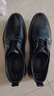 京甄良工男士商务正装吸湿透气防滑耐磨柔软真牛皮皮鞋 黑色二层牛皮 41 实拍图
