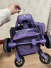 小虎子可坐可躺儿童旅行车轻便折叠可登机婴儿口袋推车遛娃神器T3紫色 实拍图