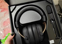 漫步者（EDIFIER）G5plus头戴式游戏耳机有线电竞赛事级电脑笔记本吃鸡fps耳麦USB7.1声道降噪全指向麦克风3.5mm接口 黑金色【小金标】+送耳机支架 实拍图