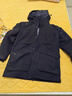 京东京造羽绒服男短款男士连帽滑雪服派克服外套男新衣送礼 黑色 XL 实拍图