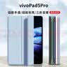 中瑟 适用vivo Pad5Pro保护套13英寸2025新款vivo平板电脑保护壳全包防摔智能休眠三折支撑软皮套 白冰蓝-智能休眠【配触控笔】 实拍图