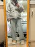 Levi's李维斯男士美式休闲通勤简约BAGGY宽松阔腿直筒牛仔裤 浅蓝色 29 (32) 实拍图