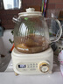 九阳（Joyoung）净萃全玻璃0胶水养生壶  办公室多功能煮茶器花茶壶 烧水壶恒温电热水壶 24h预约保温 1L WY107 实拍图
