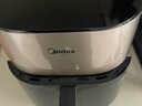 美的（Midea）小炎烤空气炸锅蒸烤一体上下双热源免翻面 可视窗口家用智能大容量6L金属内腔蒸汽嫩炸烤箱KZC6054 实拍图
