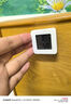 家用电子温湿度计 室内干湿家用温湿度显示器迷你便携高精度壁挂式静音 白色精致款-1个 实拍图
