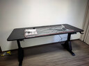 傲风A4Pro电竞桌实木电动升降电脑桌办公书桌子黑色1.8*0.8m 实拍图