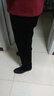 2件99元斗战袋鼠条绒裤秋冬新款高腰直筒灯芯绒男裤中老年条绒长裤商务休闲裤宽松免烫爸爸裤子 卡其色+贵族黑 34码2尺7腰围 实拍图