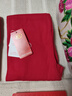 浪莎大红色本命年女士内衣套装保暖衣服纯棉秋衣秋裤内裤2026马年礼物 纯棉4件套(1秋衣1长裤1内裤1袜)+送手提袋 L (165) 【女款】 实拍图
