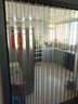 亚克力透明水晶板厨房通燃气卫生间折叠推拉隐形隔断伸缩简易移门 下单定制 实拍图