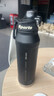 恩尔美（nRMEi）保温保冷杯大容量男士款316不锈钢学生户外骑行便携运动水壶杯子 黑色1500ml【抗菌316/保温保冷】 实拍图