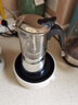CLITON不锈钢玻璃双阀摩卡壶自制便捷意式浓缩冲煮手冲咖啡壶电陶炉器具 实拍图