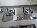 康佳（KONKA）燃气灶煤气灶双灶具家用 5.2kW大火力内铜火盖嵌入式台式 防爆不锈钢 JZT-G420Y(DH35)（天然气） 实拍图
