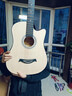 维卡斯（WEIKASI）民谣吉他初学者木吉他单板新手入门练习琴guitar吉它学生男女乐器 38英寸原木色+礼包【初学推荐】 实拍图