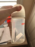 贝亲（Pigeon）玻璃奶瓶宽口径防胀气240ml L号奶嘴 6月+ AA188  实拍图
