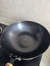 苏泊尔（SUPOR）铁锅无涂层炒锅真不锈家用炒菜锅爆炒锅铸铁防粘锅燃气电磁炉通用 1-4人使用  【古法防锈】 30cm 实拍图
