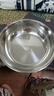【不锈钢】和面盆厨房烘焙家用火锅盆洗菜打蛋汤锅盆醒面盆料理盆 32cm【热卖款】不锈钢 和面盆 实拍图