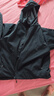 优衣库女装双面穿防风摇粒绒拉链连帽外套户外防水479697 479697/09黑色 2XL 实拍图