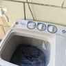 美的（Midea）半自动双桶洗衣机8公斤洗5.5kg脱水双缸波轮老人简易操作品质电机小巧不占地租房宿舍必备以旧换新 MP8DS136 双缸 8kg 实拍图