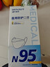 海氏海诺N95级医用防护口罩 灭菌级 柳叶形独立包装30支/盒成人独立包装 实拍图