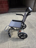 鱼跃(yuwell)手动轮椅车1100A折叠老人轻便便携式手推车旅行可上飞机 实拍图