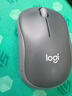 罗技（Logitech）M185鼠标 无线鼠标 办公鼠标 对称鼠标 黑色红边 带无线2.4G接收器 实拍图