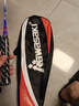 川崎（KAWASAKI）羽毛球拍轻量化碳素中杆对拍KD-1蓝红（已穿线+6球+手胶+拍包） 实拍图