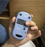 罗技（Logitech）M221 轻音鼠标 无线鼠标 办公鼠标 对称鼠标 带无线微型接收器 雾霭蓝 实拍图