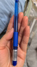 斑马牌（ZEBRA）【热门商品】中性笔 0.5mm子弹头签字笔 学生标记笔走珠水性笔 C-JJ100 JELL-BE 蓝色 单支装 实拍图
