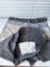 京东京造10A抑菌男式内裤男纯棉平角内裤大码男生四角短裤衩4条XXXXL 实拍图