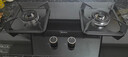 美的（Midea）【液化气/煤气罐 】燃气灶双灶具 家用5.0kW台嵌两用 高热效 可调节底盘 Q325-M 实拍图