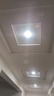 雷士（NVC）LED筒灯客厅卧室过道嵌入式二级能效全铝漆白9瓦正白开孔95-100mm 实拍图