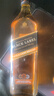 尊尼获加（JOHNNIE WALKER）黑牌黑方 苏格兰调和调配型威士忌酒 原瓶进口 洋酒 尊尼获加三桶 1000mL 实拍图