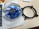 大水牛（BUBALUS）Q6 CPU散热器（支持Intel/1150/1156/AMD/AM3/多平台/9CM蓝光风扇/附带硅脂/台式电脑风冷散热器） 实拍图