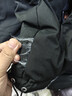 啄木鸟双面穿外套男秋冬季新款加厚棉服男士宽松棉袄棉衣男羽加绒服男装 黑色 3XL (建议185-205斤) 实拍图