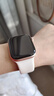 Apple/苹果 【新年礼】Watch S11 智能手表GPS款42毫米玫瑰金色铝金属表壳淡桃粉色运动型表带S/M 实拍图
