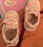 巴布豆童鞋宝宝学步鞋秋男宝毛毛虫防滑儿童机能鞋软底女童鞋贝壳粉21码 实拍图