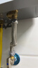 潜水艇（Submarine） 波纹管燃气热水器上水软管不锈钢加厚防爆4分双螺口冷热水进水管 【2条装】波纹管20厘米 实拍图