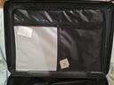海澜之家（HLA）行李箱男轻便出差托运商务拉杆箱女大容量旅行密码箱曜石黑26英寸 实拍图