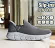 斯凯奇（Skechers）闪穿鞋男鞋春季休闲健步鞋一脚蹬运动鞋百搭软底布鞋118306 实拍图