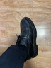 卡帝乐鳄鱼（CARTELO）英伦男士正装皮鞋透气经典商务男鞋手抓纹低帮皮鞋男9903黑色40 实拍图