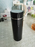 希诺保温杯男304不锈钢水杯大容量车载过滤茶杯子XN-7601紫罗兰 420mL 实拍图