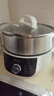 美的（Midea）电蒸锅电煮锅电火锅电炒锅多功能炖蒸煮一体家用电热锅蒸蛋器14.5升大容量多用途锅ZGE2866 实拍图
