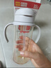 贝亲（Pigeon）自然成长翻盖直饮吸管 大童奶瓶330ml 经典款 18月+  AA278 实拍图