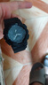 卡西欧（CASIO）G-SHOCK 黑武士双显大表盘运动防水手表 黑夜骑士 GA-100-1A1DR 实拍图
