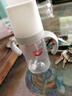 爱得利（evorie）婴儿奶瓶 宽口径双手柄带重力球Tritan奶瓶240ml 灰(6个月+) 实拍图