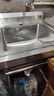 商用不锈钢水槽单双三水槽池洗菜盆洗碗消毒池食堂厨房家用 单池50X50X80cm06厚 实拍图