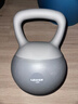 乐系（lexi）软壶铃健身家用练臀软式运动力量训练男士提壶哑铃 12公斤高级灰 实拍图