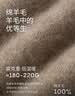 麦檬【十周年拉毛系列】MM100%羊毛针织衫毛衣上衣开衫25秋冬装新 开衫-圆领-深灰5GA934513 M （140斤以下） 实拍图